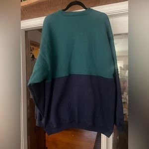 Hanes premium weight sweatshirt.